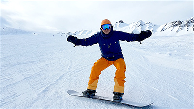 Skiing 1 snow-1