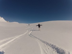 SKI DE RANDONNEE A VAL D'ISERE 1