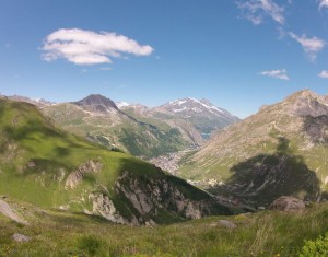 Trés,trés bonne conditions pour le parapente à Val d'Isére. 1