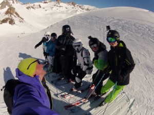 Dark Vador est à Val d'Isère. 1