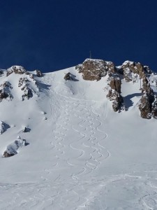 Belle neige,et beaux souvenirs à Val d'Isère. 1