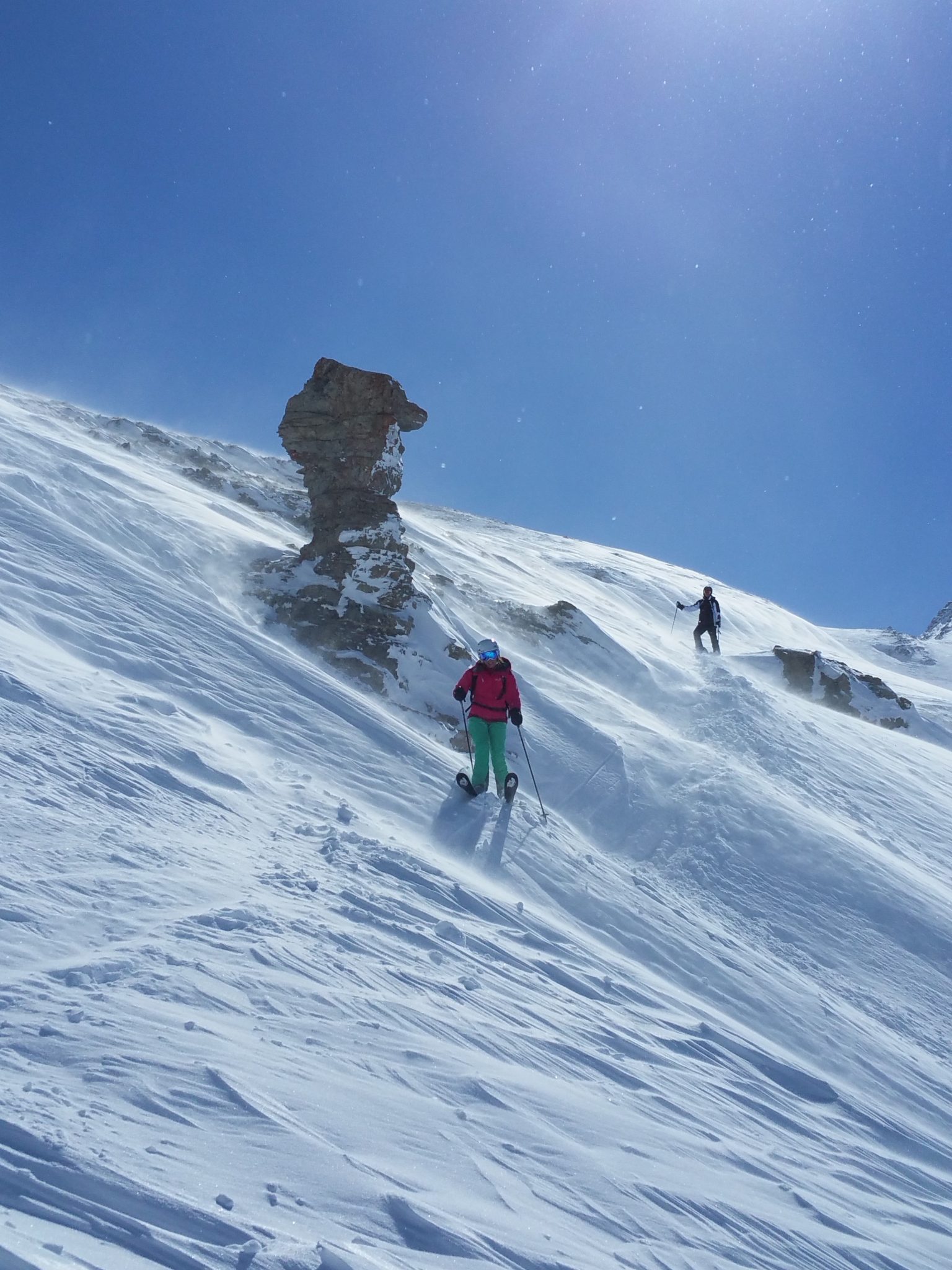Neige froide et retour d'Est à Val d'Isère 8