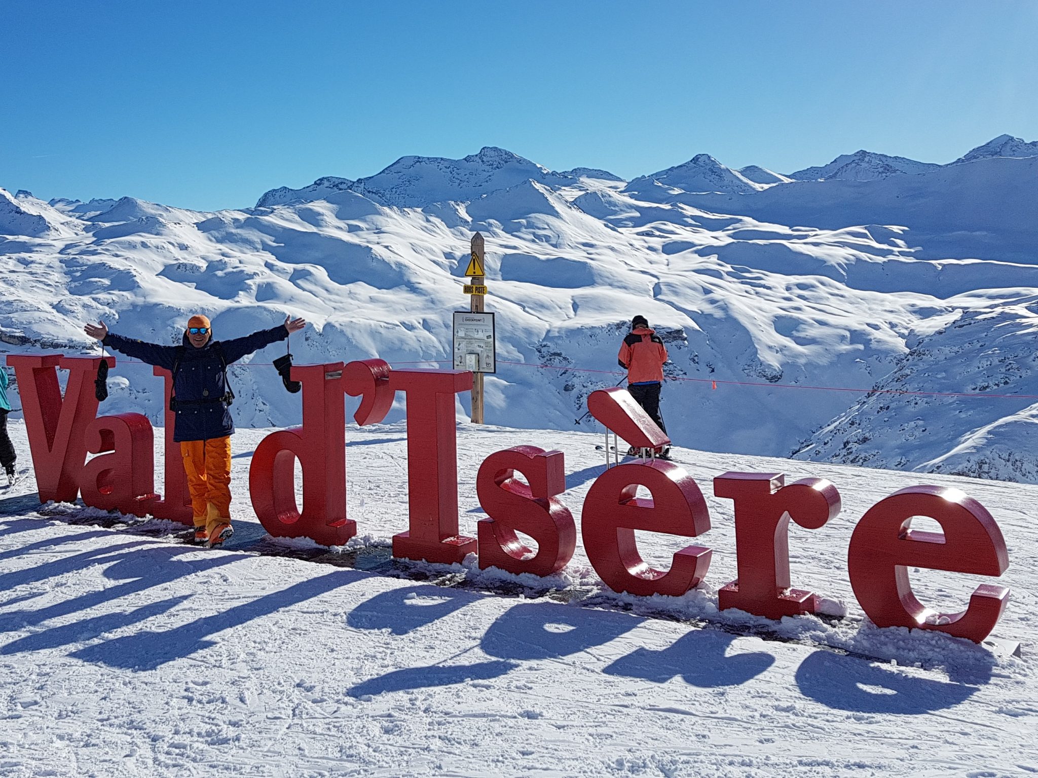 Incredible snow conditions at VAL D'ISERE for the 2018 season 53