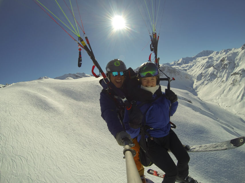Pow POw, paragliding and Lost Valley 18
