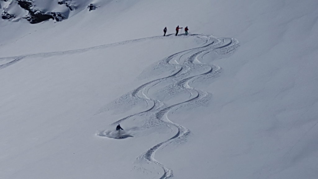 cours de ski à Val d'Isère