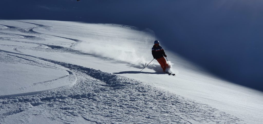 Belles conditions de neige à Val d'Isère. 6