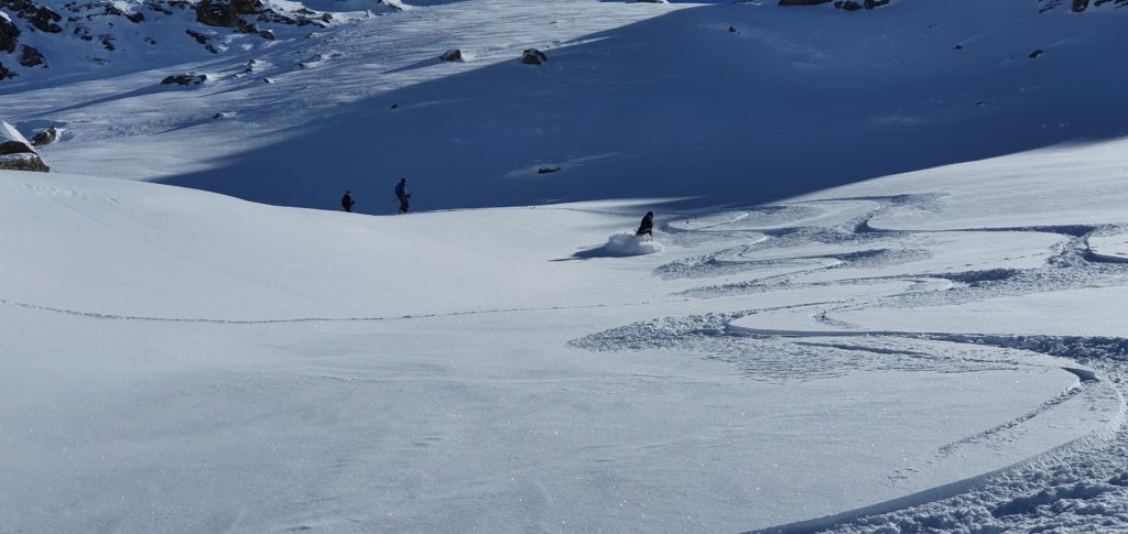 Belles conditions de neige à Val d'Isère. 7