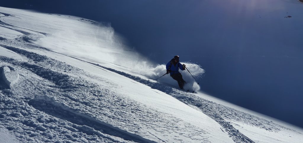 Belles conditions de neige à Val d'Isère. 9