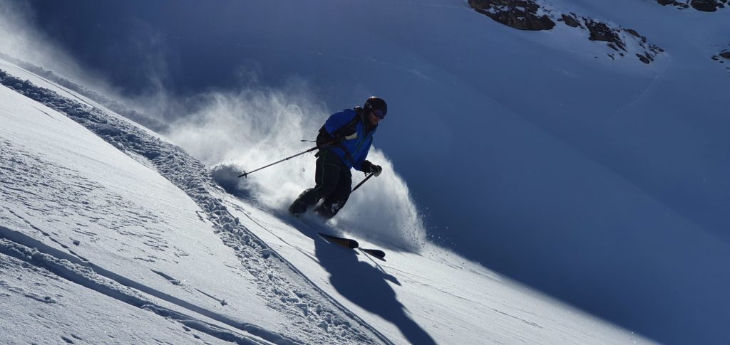 Belles conditions de neige à Val d'Isère. 10