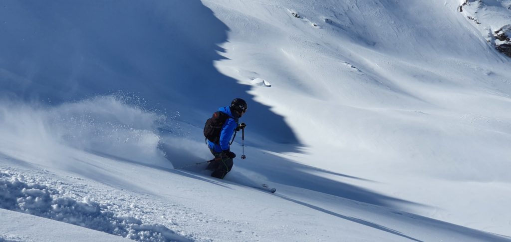 Belles conditions de neige à Val d'Isère. 11