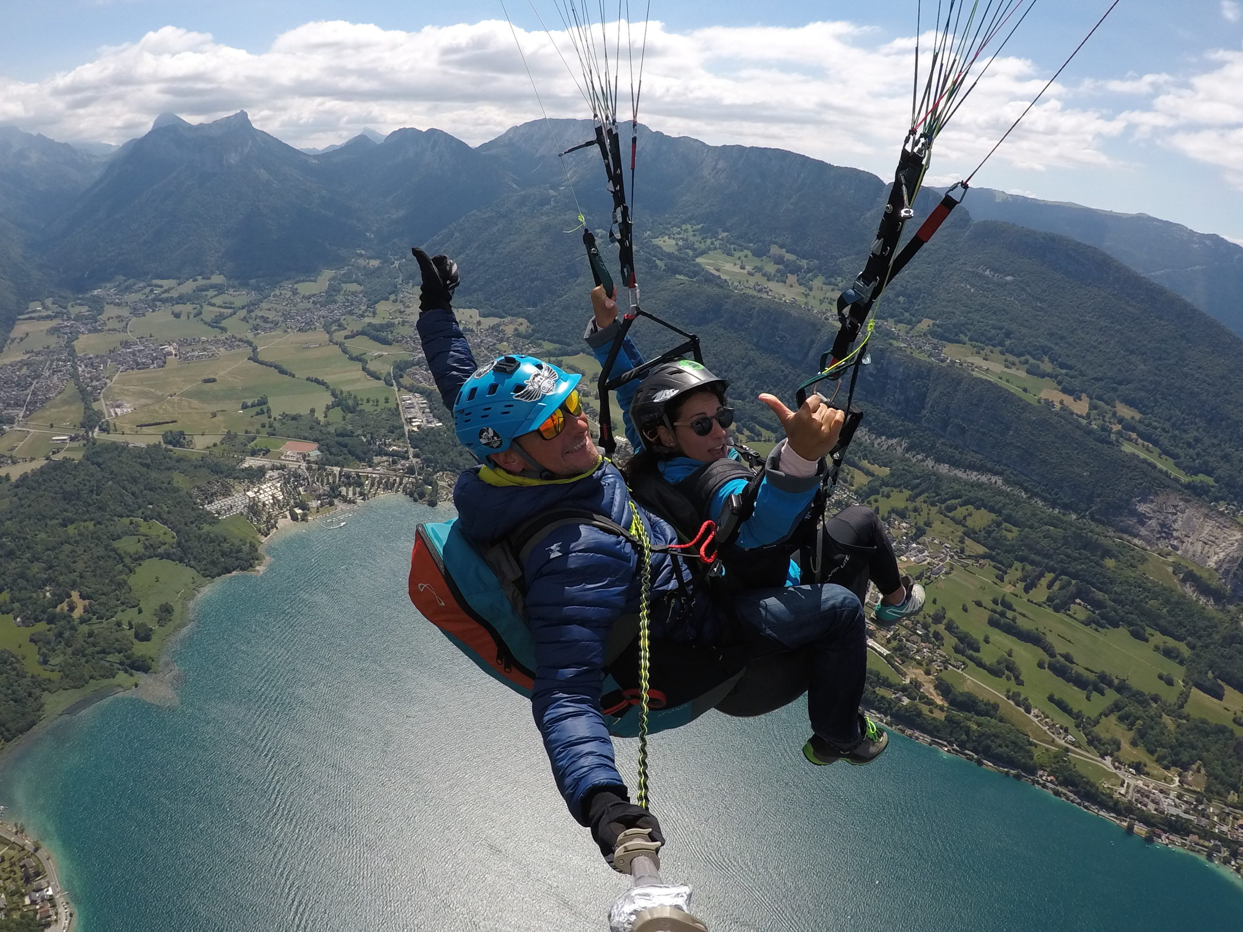 Annecy 2020, parapente au Col de la Forclaz 2