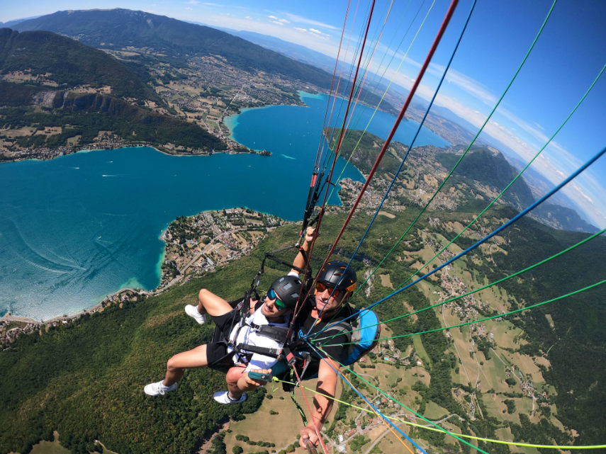 SAISON D' ETE 2022 ANNECY AEROSLIDE PARAPENTE 30